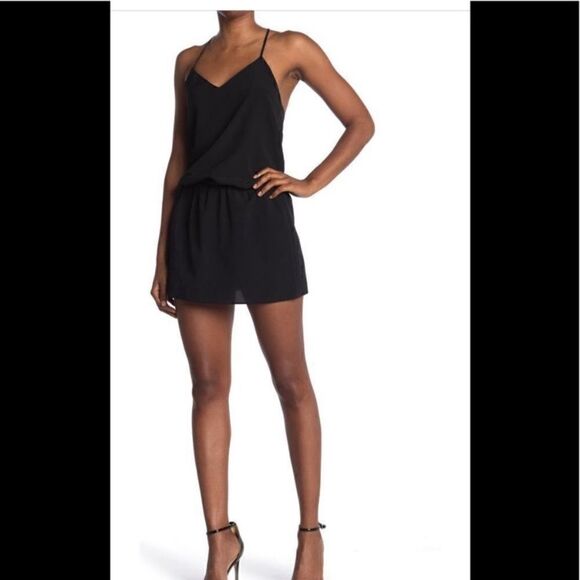NWT Haute Hippie Mirage Mini Black Dress Tank Size XS - Picture 4 of 11